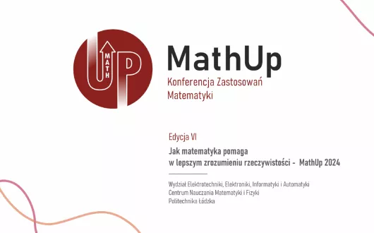 Okładka książki pt. "Jak matematyka pomaga w lepszym zrozumieniu rzeczywistości - Mathup2024"