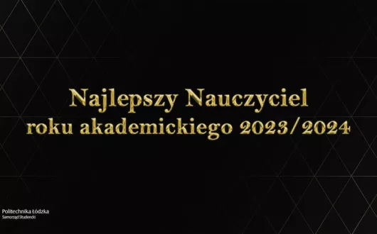 Plakat promujący wybory Najlepszego Nauczyciela Roku 